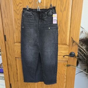 Wild Fable Black Denim Skirt